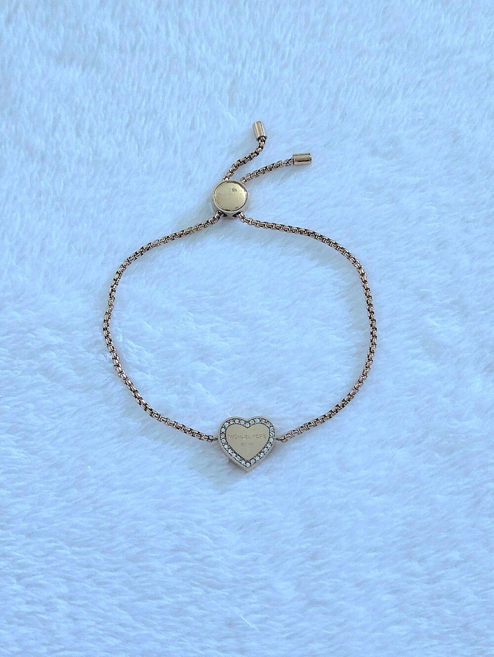 ✨️HP✨️ Michael Kors Rose🌹 Gold💛 Heritage Heart Set - NIB - Picture 2 of 16